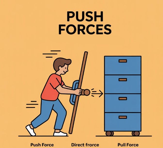 Push and Pull Force in Daily Life: Definition, Types, Applications, Examples