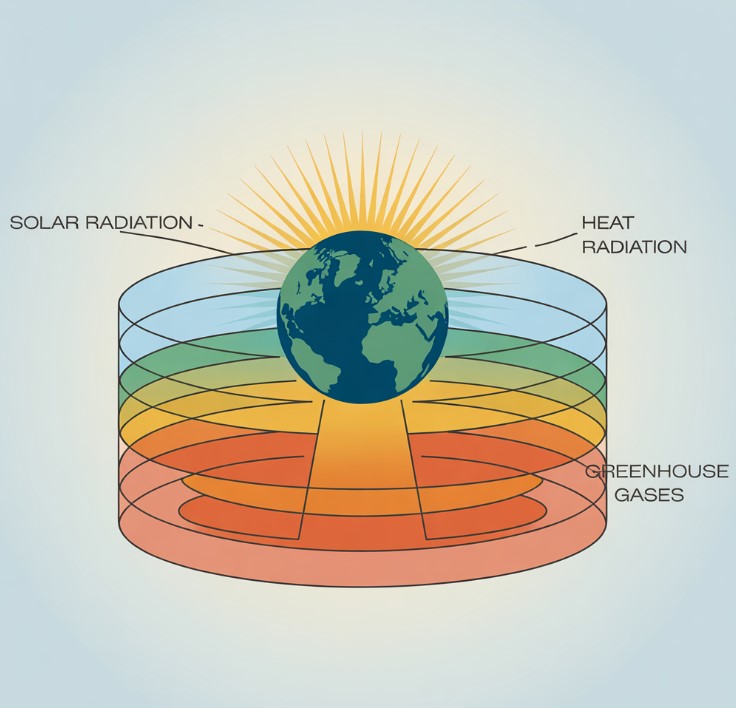 The Enhanced Greenhouse Effect