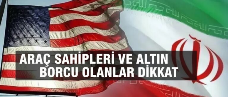 ARAÇ SAHİPLERİ VE ALTIN BORCU OLANLAR DİKKAT: KRİTİK 48 SAAT BAŞLADI!