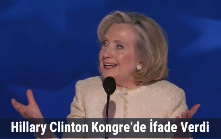 Hillary Clinton Kongre'de Epstein dosyasıyla ilgili ne ifade verdi