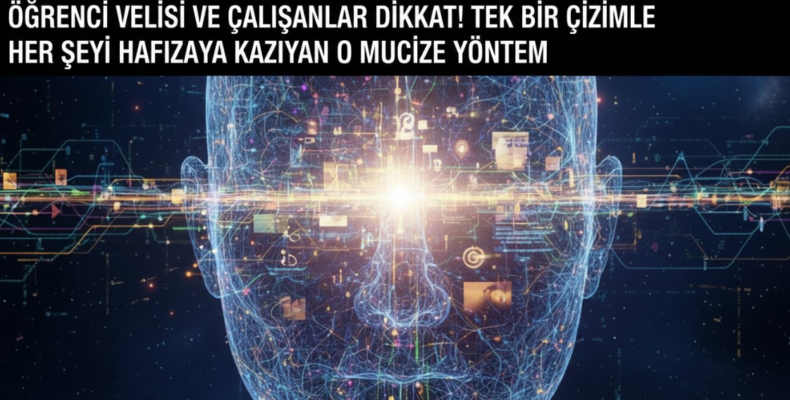 ÖĞRENCİ VELİSİ VE ÇALIŞANLAR DİKKAT! TEK BİR ÇİZİMLE HER ŞEYİ HAFIZAYA KAZIYAN O MUCİZE YÖNTEM