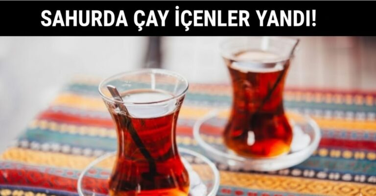 SAHURDA ÇAY İÇENLER YANDI! RAMAZAN’DA AĞIZ KOKUSU VE DİŞ AĞRISI KABUSU BAŞLADI: İŞTE O KRİTİK UYARI!