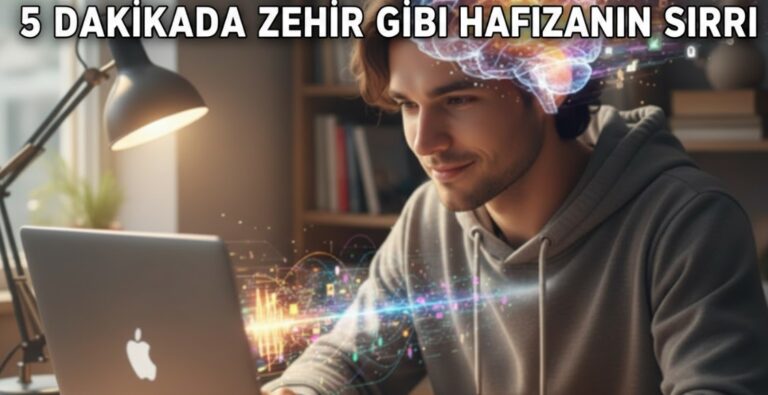 SINAVDA VE İŞTE DEVREYE GİREN O SİHİRLİ YÖNTEM! 5 DAKİKADA ZEHİR GİBİ HAFIZANIN SIRRI