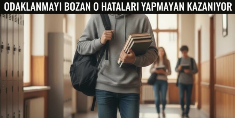 ZAMANINIZ CEBİNİZDE KALSIN! ODAKLANMAYI BOZAN O HATALARI YAPMAYAN KAZANIYOR