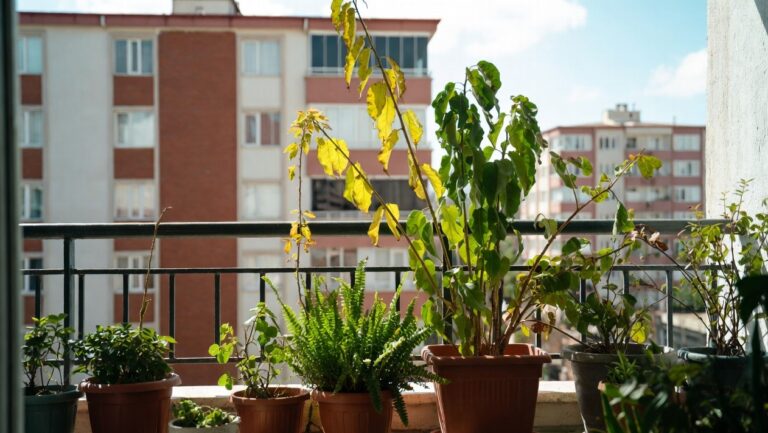 Balkon Bitkilerinde Alt Yapraklar Neden Sararır? Balkon Bitkilerinde Alt Yapraklar Neden Sararır?