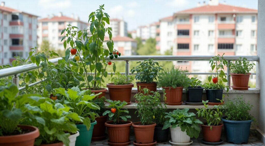 Balkonda Sebze Yetiştiriciliği İçin En İyi Saksı Türleri