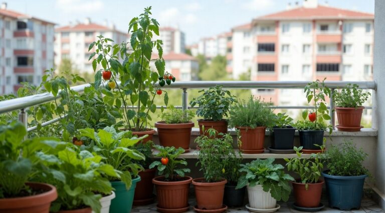 Balkonda Sebze Yetiştiriciliği İçin En İyi Saksı Türleri